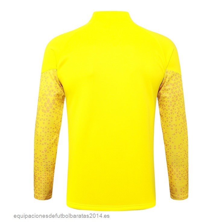Nuevo Ropa Deportiva Con Cremallera Larga Borussia Dortmund 23/24 Amarillo Baratas